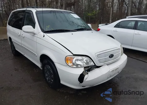 2005 Kia Sedona Ex/Lx из США, поврежденный, VIN KNDUP131256668958
